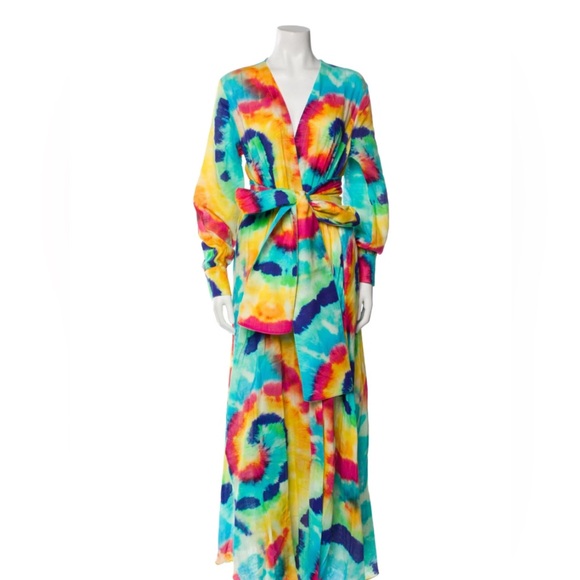 Dresses & Skirts - NWT Vibrant Tied -Dye Maxi Dress by Eywasouls